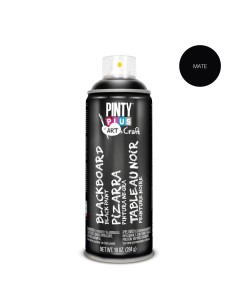 Pintura en spray art & craft 520cc pintura pizarra negro