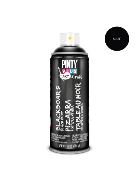 Pintura en spray art & craft 520cc pintura pizarra negro