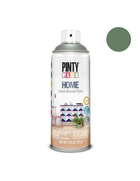 Pintura acrílica spray home water-based 520 cc green wood hm416