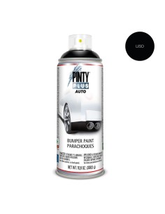 Pintura en spray auto 520 cc bumper liso bl104 negro