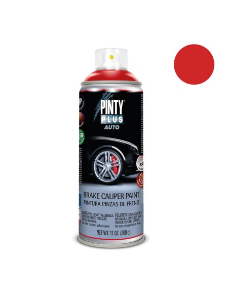 Pintura en spray auto 520 cc pinzas freno pf107 rojo