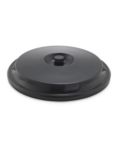Tapa para cubo de basura 100 litros color negro sp berner