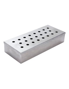 Ahumador portátil de acero inoxidable 45 x 24 x 10 cm