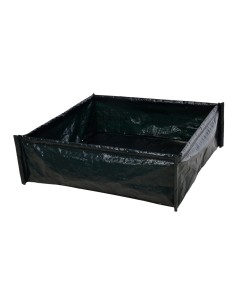 Semillero cuadrado verde medida 75 x 75 x 25 cm