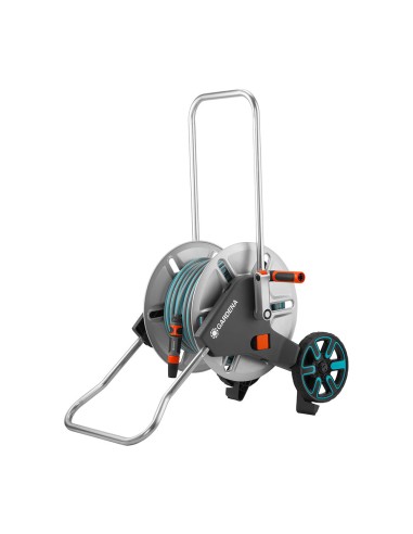 Carro de metal con manguera ø15 mm 25 m