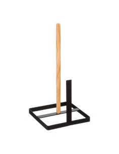 Servilletero negro colección noir kitchen 15 x 15 x 30 cm