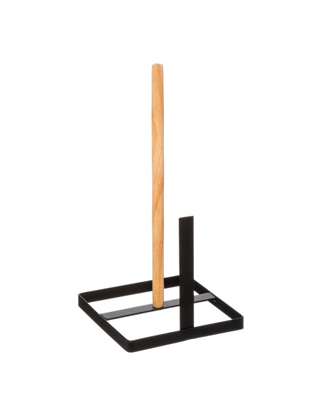 Servilletero negro colección noir kitchen 15 x 15 x 30 cm