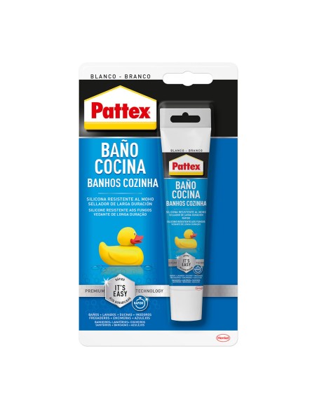Silicona neutra baños y cocinas blanco 50 ml