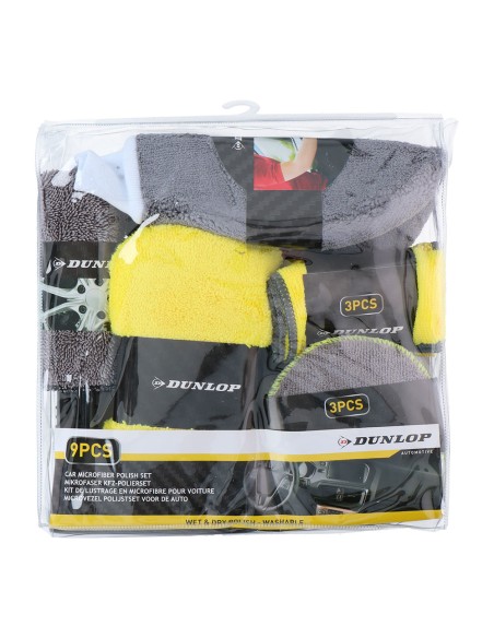 Set de limpieza para coches/motos 9 piezas