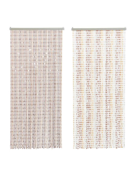 Cortina de plastico con 64 tiras colores surtidos 90x1,5x200cm