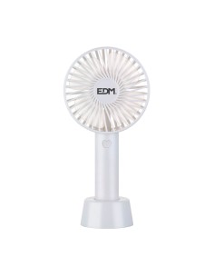 Ventilador de mano, recargable. 4,5 w aspas 10,6 x 6,5 x 22 cm