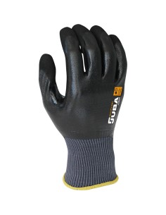 Guante nailon recubierto total nitrilo, negro, t-11