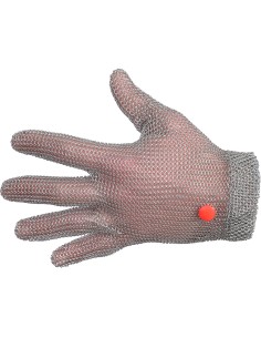 Guante malla de acero inoxidable, t-m