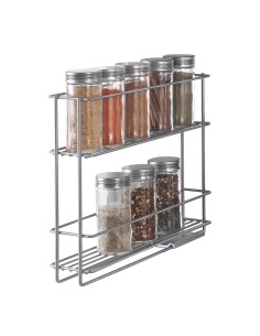 Especiero deslizante 2 estantes in&out 28 x 6 x 22 cm