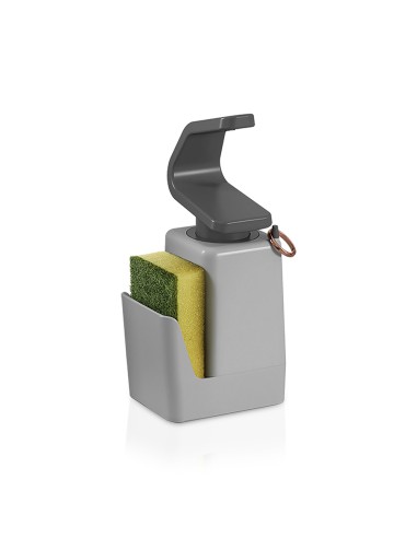 Dispensador soap-tex con estropajero 11 x 8 x 22 cm