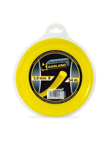 Hilo dispensador para desbrozadora 54m ø3,0mm redondo 71023r5430 garland