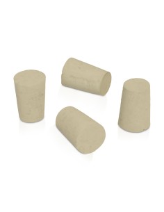 Tapones de corcho cónicos colores surtidos 10 uds