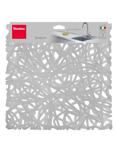 Salvaplatos para fregadero geometric colores surtidos 32 x 32 cm