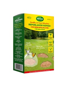 Césped repoblado rapido con repelente para aves 1 kg