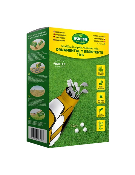 Césped ornamental y resistente 1 kg
