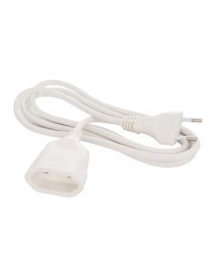 Prolongación manguera 2x1mm 2m blanco