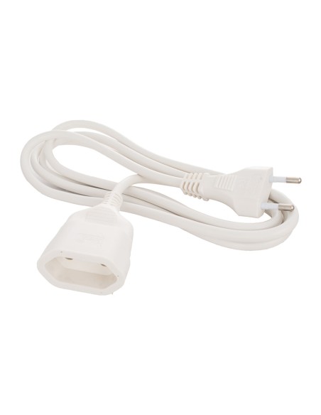 Prolongación manguera 2x1mm 2m blanco