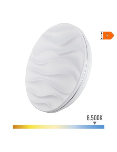 Aplique super led de superficie modelo desert 18 w 6500 k 1820 lm ø33 x 6,8 cm