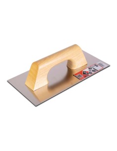 Llana inox 30cm. mango madera cerrado 65960 rubi