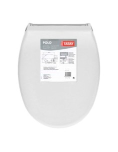 TAPA WC INODORO "VICTORIA" PVC BL POLO TATAY