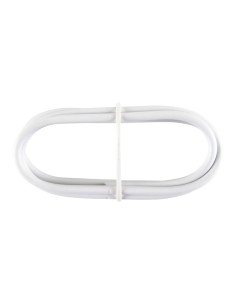 Cable plastificado blanco (gusanillo) 1m portavisillo pv024 cintacor - storplanet