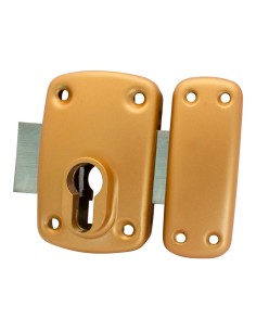 Cerrojo x5. acabado marrón. ifam