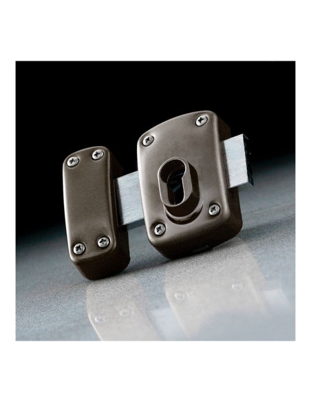 Cerrojo x5. acabado gris oscuro. ifam