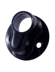 Escudo ez. acabado negro. ø42x26mm. ifam