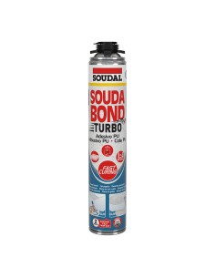 Espuma adhesiva turbo soudabon turbo pistola 750 ml