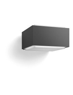 Aplique pared, exterior, hedgehog, antracita, e27, 42 w, sin bombilla, iluminación bidireccional