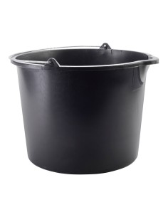 Cubo de construccion 12l con pico 6596 ø30,6x23,2cm