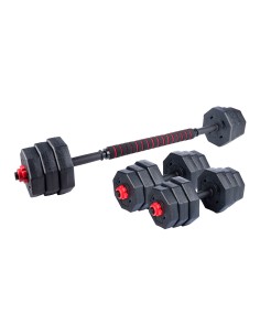 Juego de mancuernas extensible 19 piezas