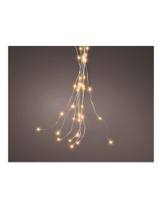 Guirnalda micro led fija, 640 leds, para árbol, luz cálida, exterior, tiras de 1,9 m