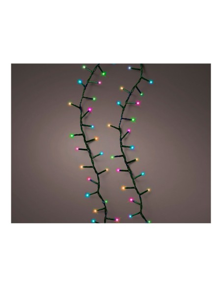 Guirnalda led compact 750 leds, multifunción, multicolor pastel, exterior, 16 m