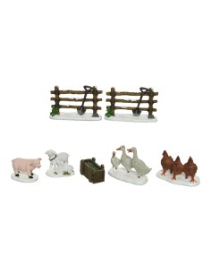 Figuritas animales de granja modelos surtidos