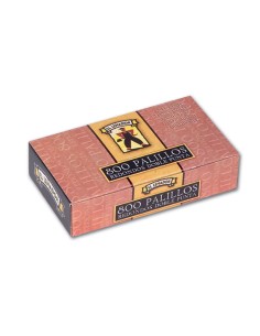 Palillos redondos el leñador caja de cartón con 800 uds, bandeja de 12 uds