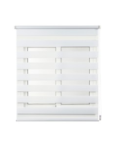 Estor enrollable clip&fix noche&dia blanco 75x180cm cintacor - storplanet