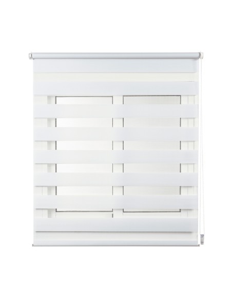 Estor enrollable clip&fix noche&dia blanco 120x180cm cintacor - storplanet