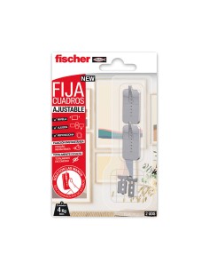 Fijacuadros ajustable (blister 2 unid.) 559043 fischer