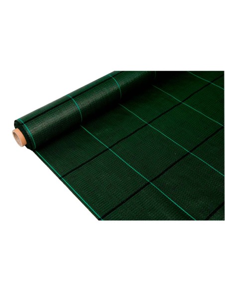 Malla antihierba 100 gr/m 2 x 10 m color verde