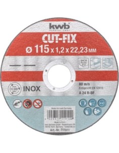 Discos e trafinos CUT FI  metal 115 1mm   unid