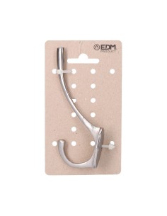 Colgador de latón níquel mate