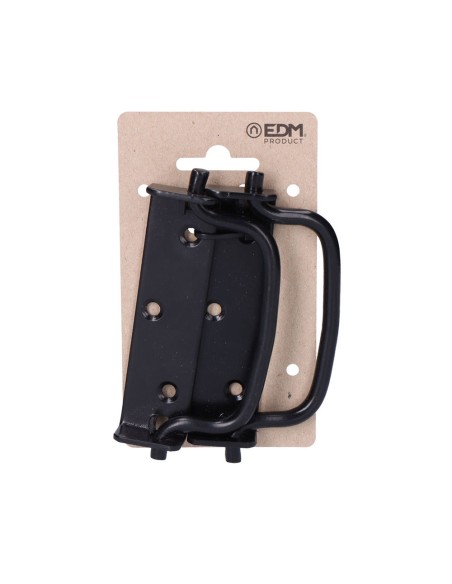 Asa abatible con tope (2 unidades) 100mm color negro