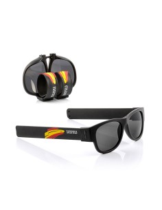 Gafas de sol enrollables sunfold eurocopa spain black innovagoods