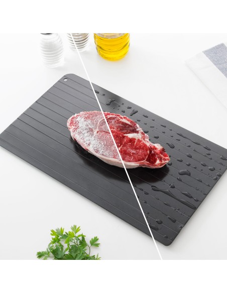 Placa de descongelación rápida de alimentos